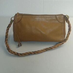 Relic Shoulder Bag Purse Carmel Brown 12" L X 4.5" W  X 6" H